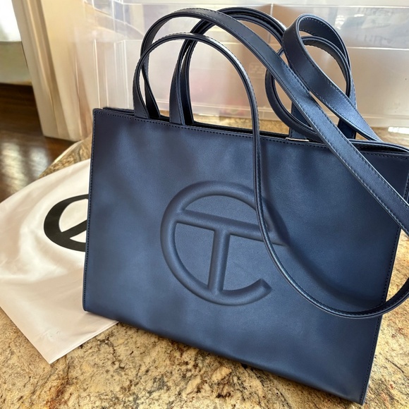 Telfar Medium Shopping Bag Cobalt - Picture 2 of 6